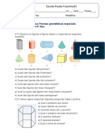 Formas Geométricas Espaciais