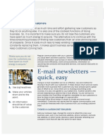 Email Newsletter PDF