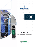 Uni SP Servo Brochure