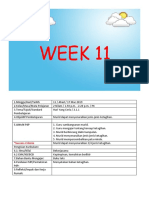 Week 11: Success Criteria