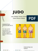 Judo: Parámetros antropométricos, porcentaje de grasa, frecuencia cardiaca y consumo de oxígeno