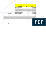Timesheet and activity report template