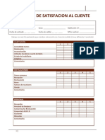 Encuesta de Satisfacion Al Cliente-THAYS