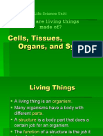 Cells, Tissues, Organs, and Systems