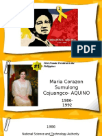 Maria Corazon Sumulong Cojuangco Aquino