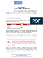 Instructivo Gestion Traer Estudiante PDF