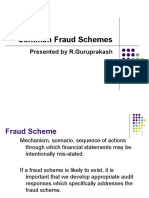 Common Fraud Schemes: Presented by R.Guruprakash