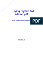 Studying Rhythm 3rd Edition PDF