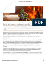 Guida Alle Nuove Regole Antincendio