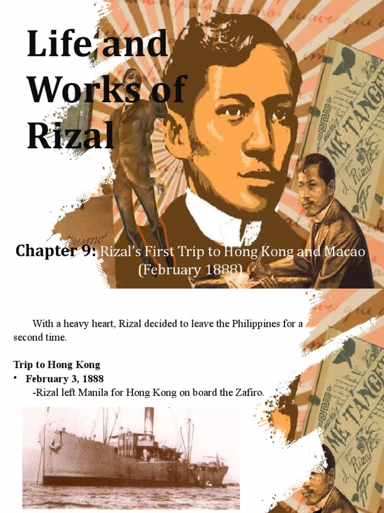 Life and Works of Rizal: Rizal's First Trip To Hong Kong and Macao ...