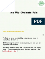 Mid-Ordinate Rule