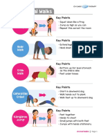 OT - Exercises - AnimalWalks Worksheet For Special Need