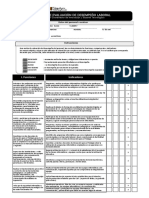 Evaluación de Desempeño Laboral JEC