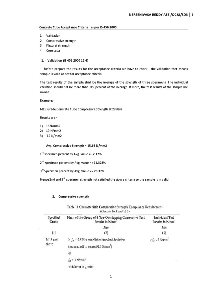 B Sreenivasa Reddy Aee /Qc&I/Sd3 1, PDF, Standard Deviation