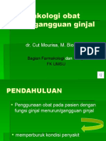 Aspek Farmakologi Gangguan Ginjal - DR - Cut Mourisa