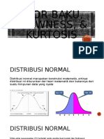 Skor Baku, Skewness, & Kurtosis