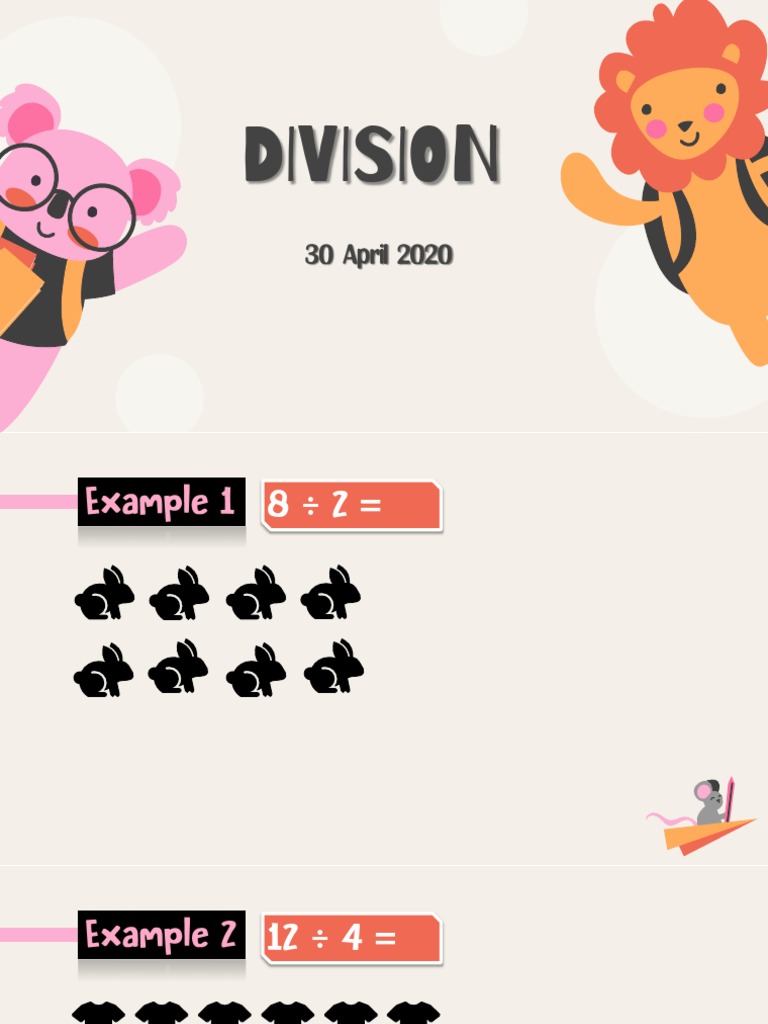 Division Presentation Template | PDF | Social Science | Art