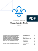 Cubs Activity Pack - May 2020