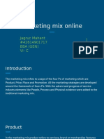 Marketing Mix in Online Marketing