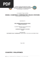 Model Countries Comparative Police Systems: Country: Philippines