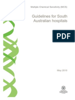 SA HEALTH 2010. MCS Guidelines For South Australian Hospitals