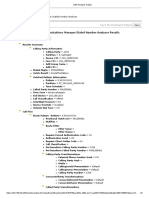 DNA Analysis Output