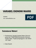 Variabel Ekonomi Makro