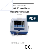 Flight 60 Ventilator Operator's Manual