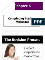 Completing Business Messages Completing Business Messages: 1 Chapter 6