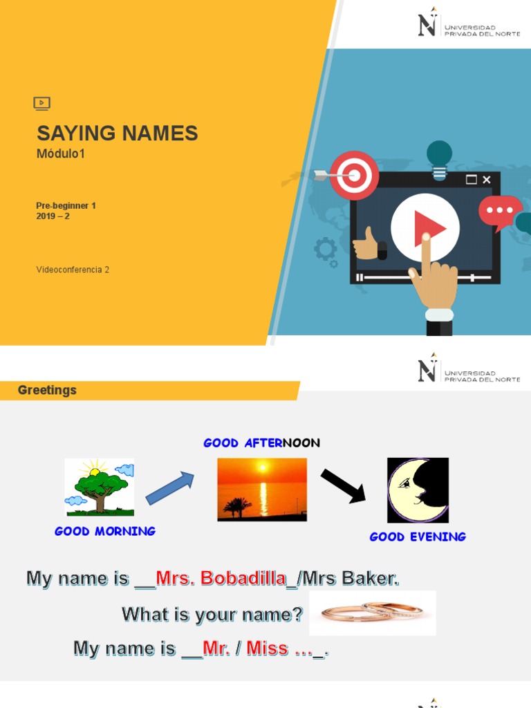 Understanding Names and Titles in English | PDF | Language Arts ...