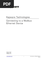 Connecting To A Modbus Ethernet Device Guide