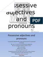 Possessive Adjectives and Pronouns: by Walkees