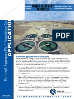 Water Treatment Facilities: Rammed Aggregate Pier Construction