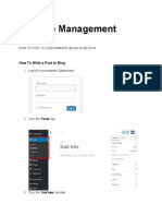 How To Post To Your Website (Blog) As Blocks