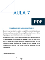 Aula 7 Economia Monetaria