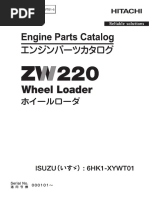 ZW220 - 6HK1-XYWT01-5 Engine