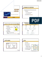 AULA 6 - Introdução ao Estudo dos Ácidos Nucléicos