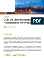 E-Book Guia para o Licenciamento Ambiental Na Mineração