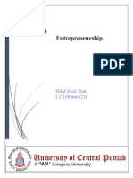 Entrepreneurship: Bilal Nazir Butt L1f16bbam0216