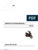 Service Station Manual: Runner RST 50 SP