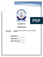 Ammarah Shoaib - Control Resources - Assignment No.1 (As Per LMS)