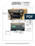 Plotter FC 8600-60 Instructivo de Trabajo