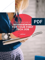 Ace Your First Tech Interview