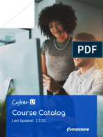 Course Catalog: Last Updated: 2.2.20