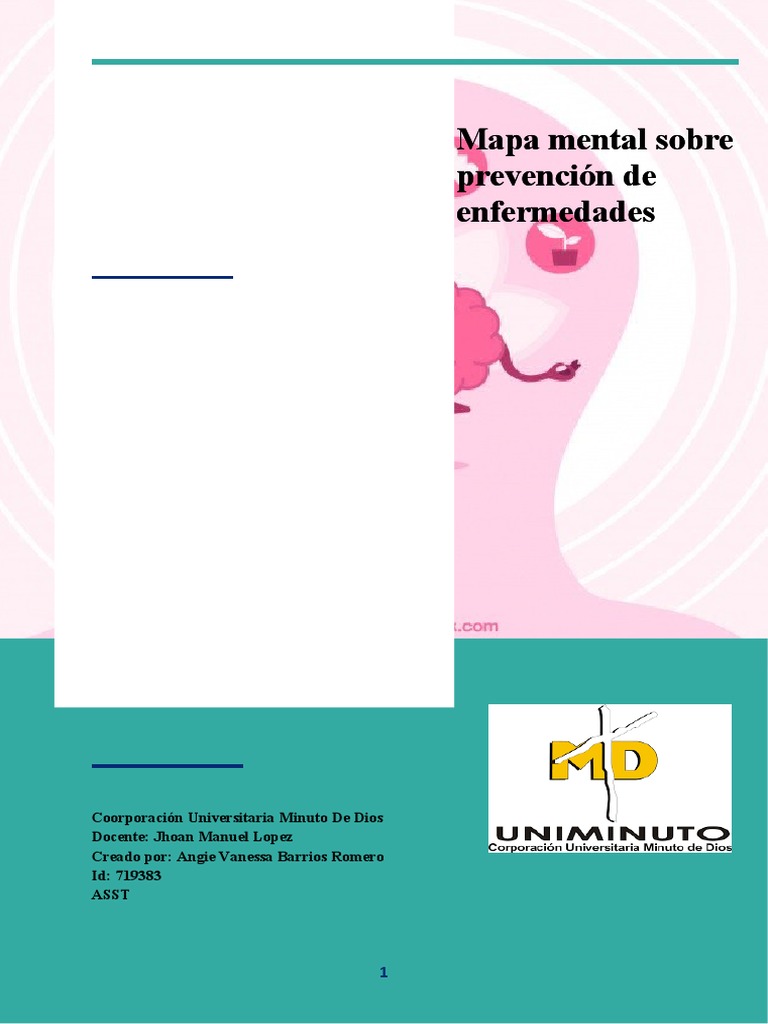 Mapa Mental: Prevención de Enfermedades | PDF | Salud pública | Medicina