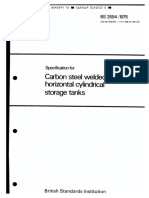 BS 2594 Carbon Welded Tanks PDF