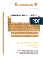 Elementos Químicos y Su Clasificación U2 Luis Ortega PDF