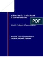 RAC-GWVI 2008. Gulf War Illness and Health of GW Veterans