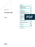 PC Adapter USB - Manuale