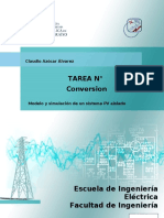 Sistema fotovoltaico aislado: modelo y simulación